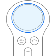 Touchpad on Gear VR controller